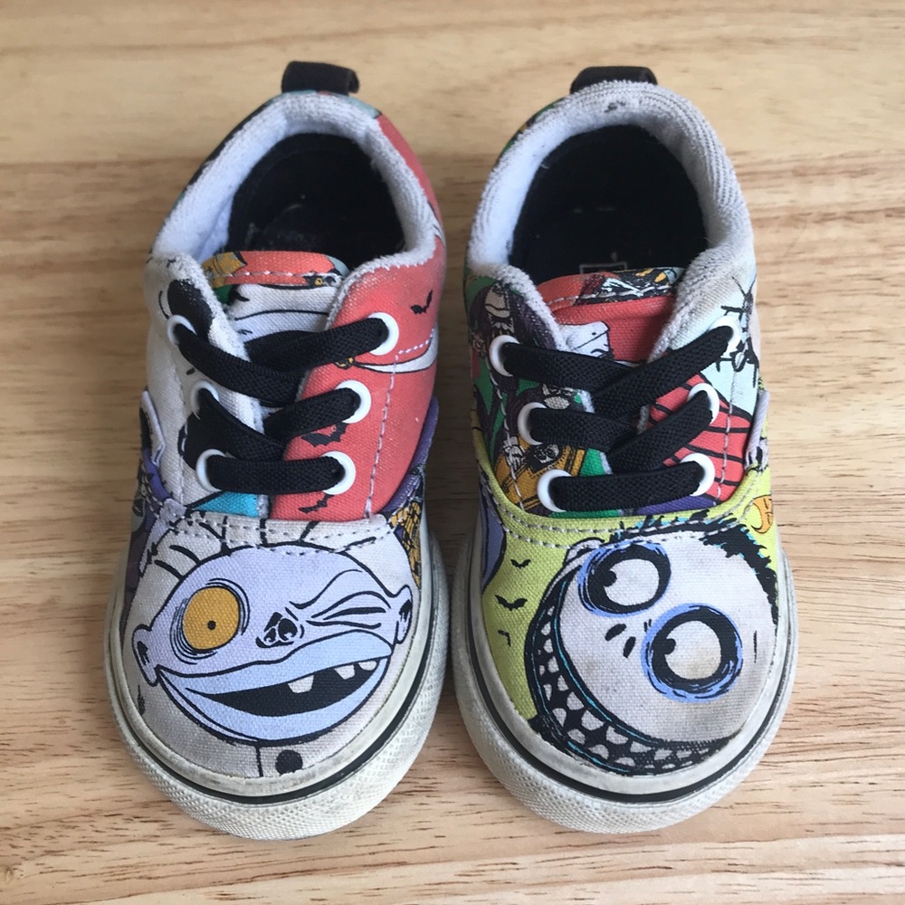 VANS The Nightmare Before Christmas x Era Halloweentown Shoes Size: US Toddler 5